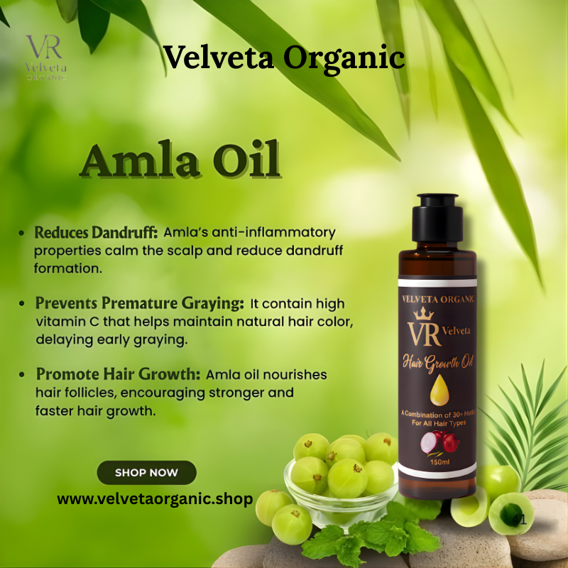 VR Hair Growth Oil for Reducing Hair Fall & Eliminating Dandruff